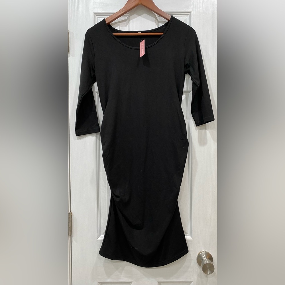 Black Maternity Dress NWT